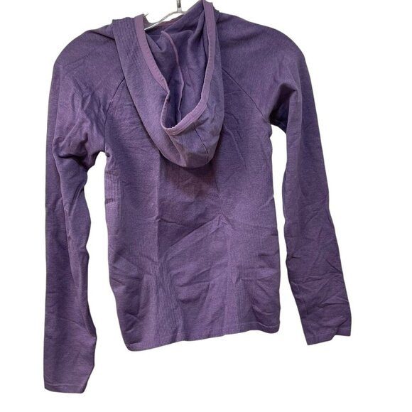 Nike Hyperwarm Hooded Sweatshirt Purple Stretchy Women’s Size Medium - Picture 6 of 7